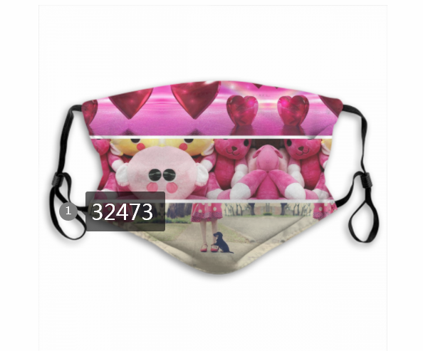 2020 #44 Dust mask with filter->nfl dust mask->Sports Accessory